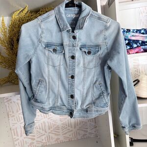 Cat & Jack Kids' Denim Jacket in Light Blue